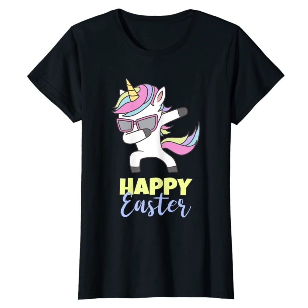 🐣 🦄 Happy Easter Dabbing Unicorn Shirt